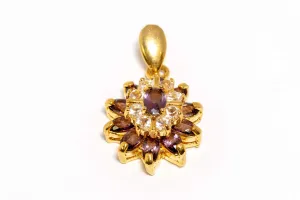 Combine with Gold Cultured Gem Pendant