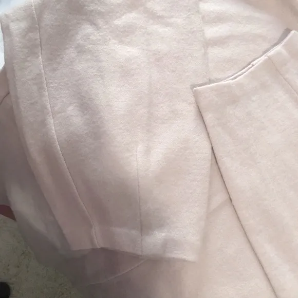 COS Sweater Wool Cotton Blend Pullover Woman Size Small Blush Pink