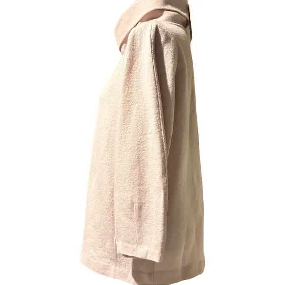 COS Sweater Wool Cotton Blend Pullover Woman Size Small Blush Pink