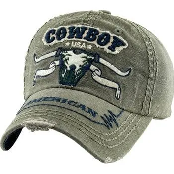 Cowboy Vintage Ballcap