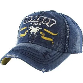 Cowboy Vintage Ballcap