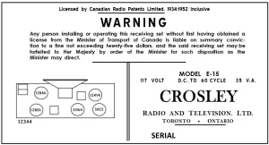 CROSLEY-E15-CANADA