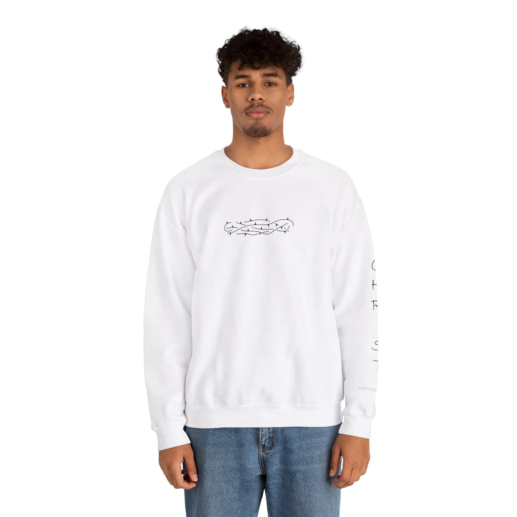 Crown of Thorns Crewneck Unisex Heavy Blend™