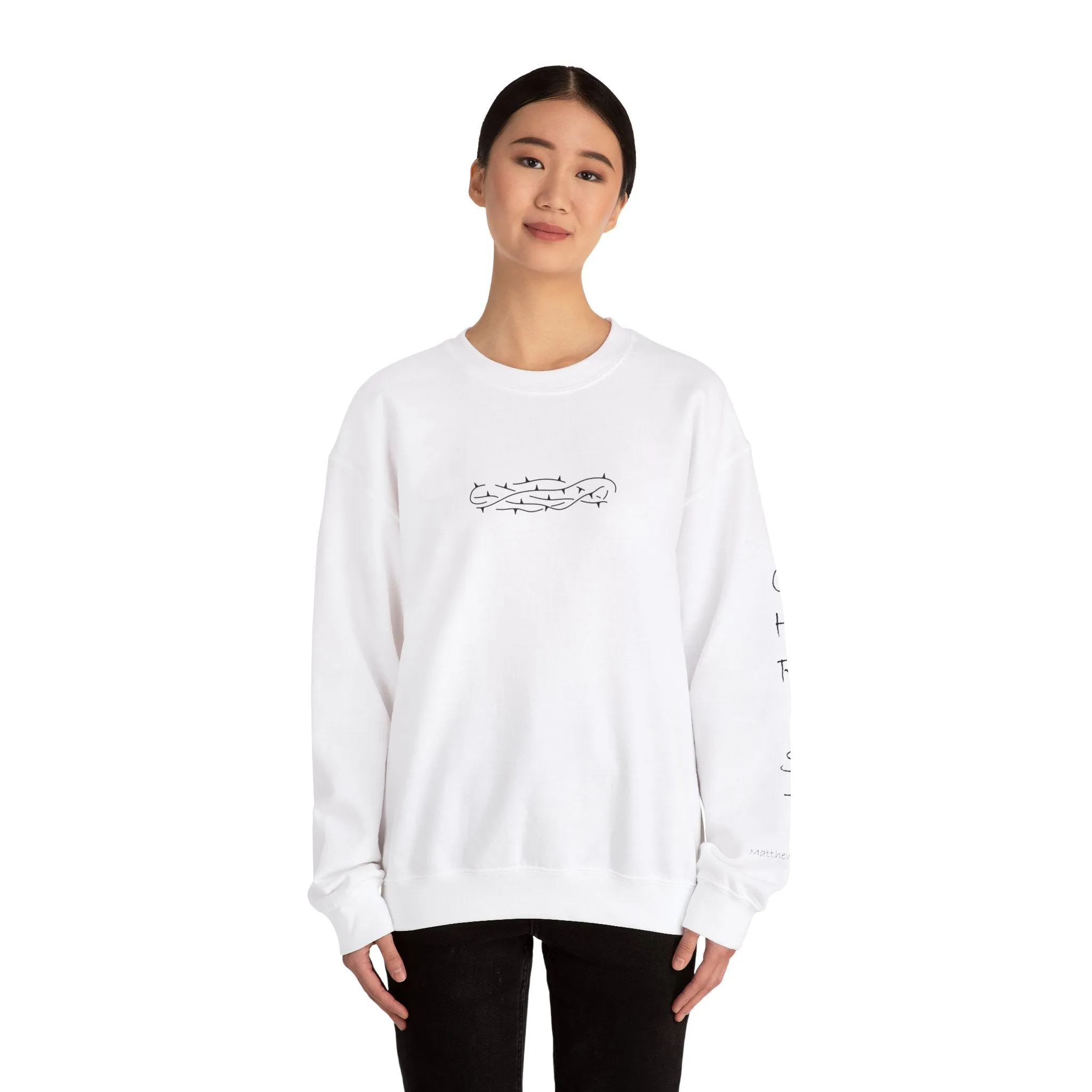 Crown of Thorns Crewneck Unisex Heavy Blend™