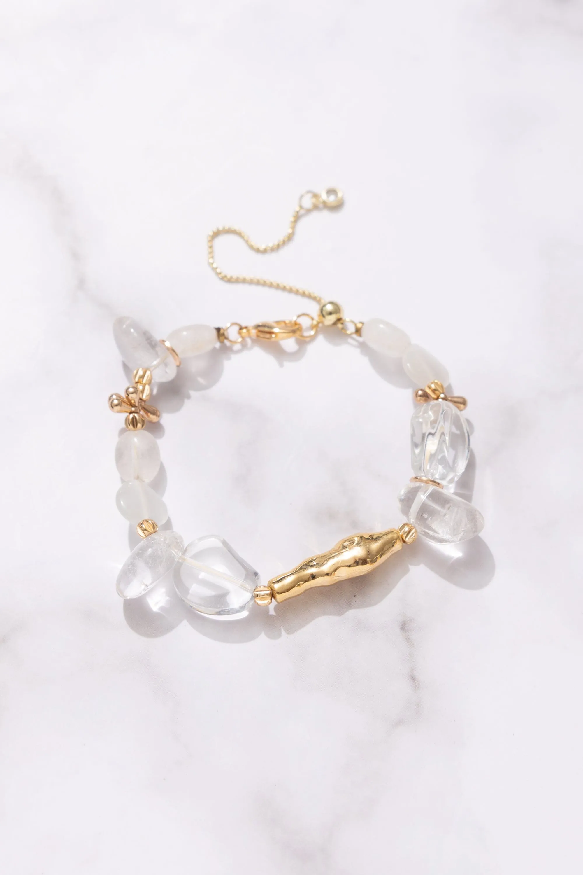Crystal Gold Fashion Bracelet