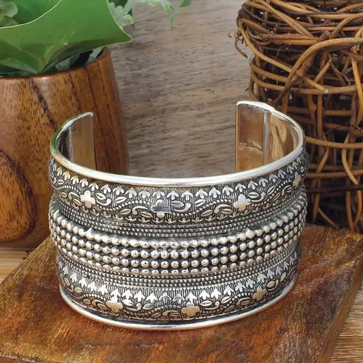 Cuff Bracelet In Silver