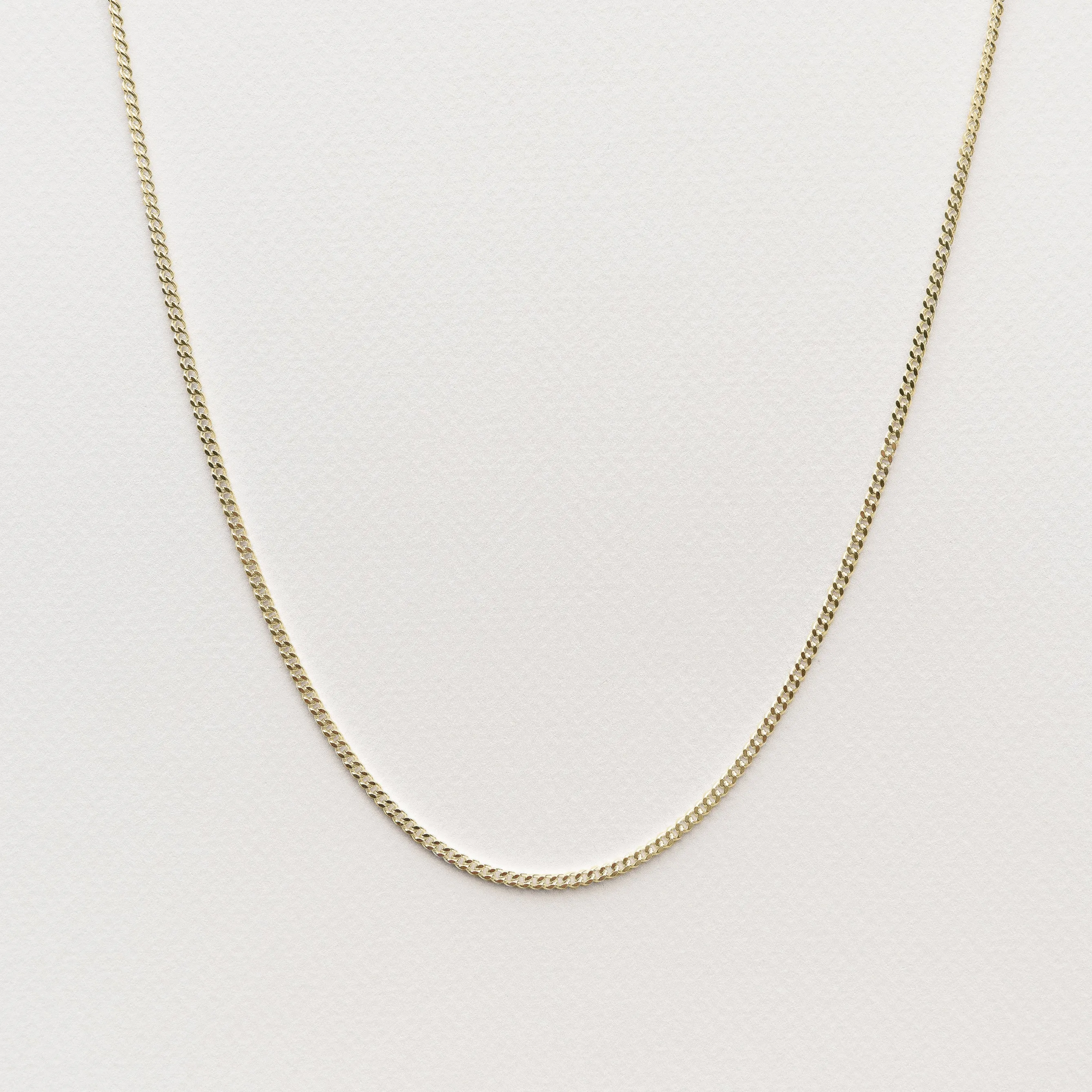 Curb Chain Necklace, 2.70mm