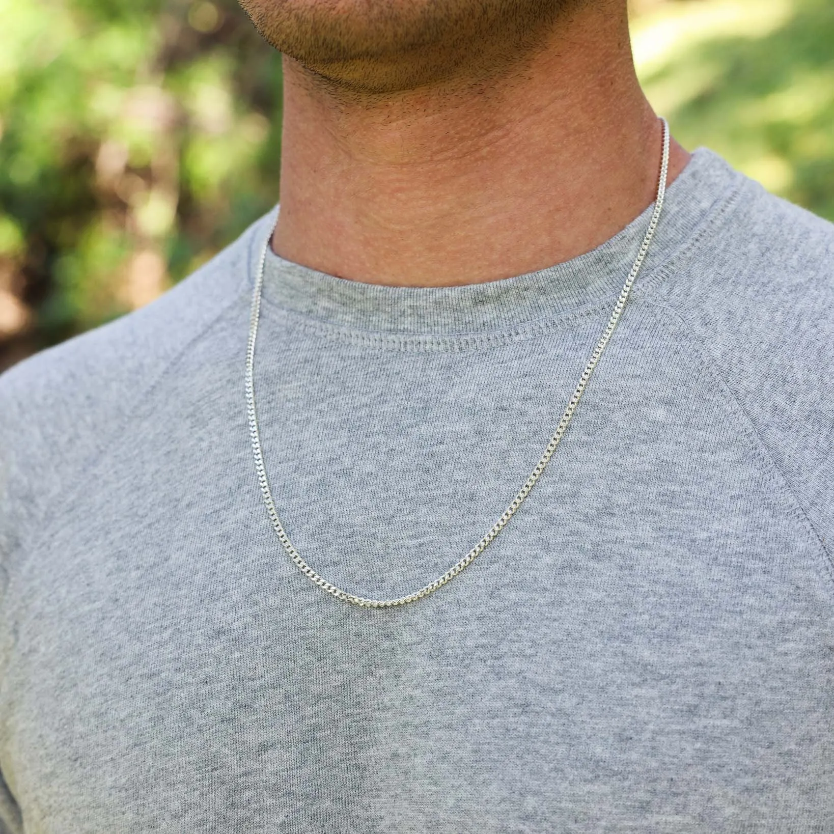 Curb Chain Necklace, 2.70mm