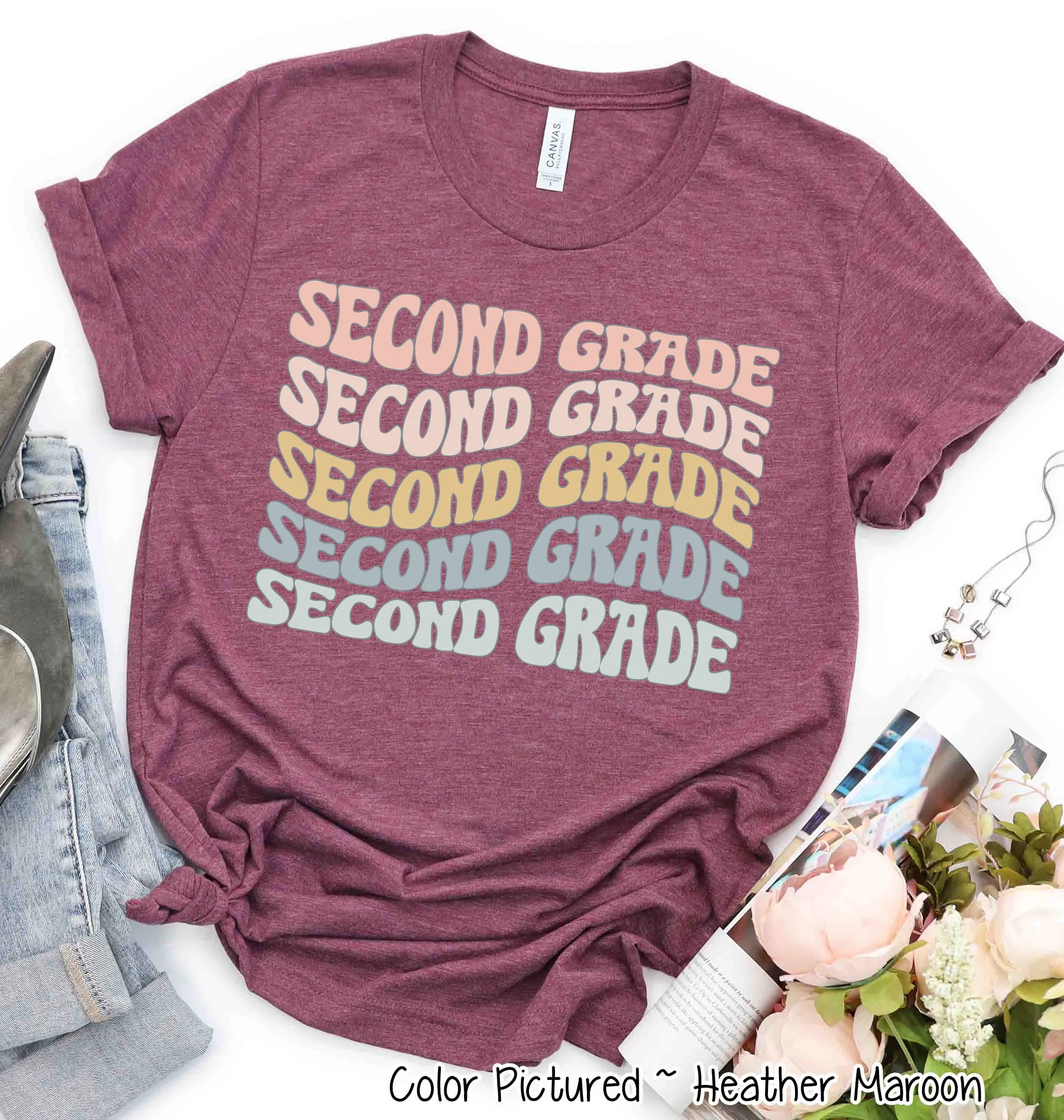 Custom Retro Wave Student and Teacher Grade Tee