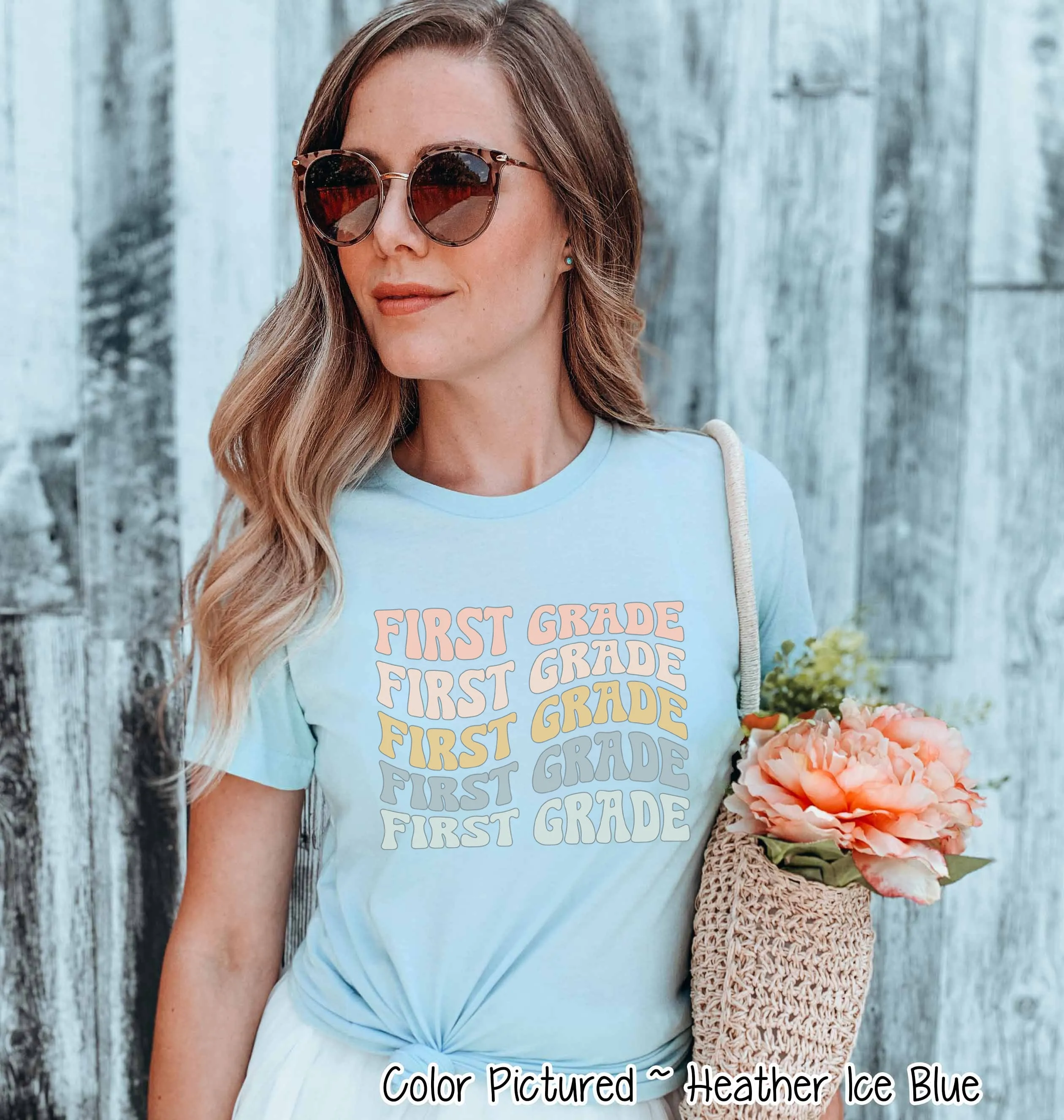 Custom Retro Wave Student and Teacher Grade Tee
