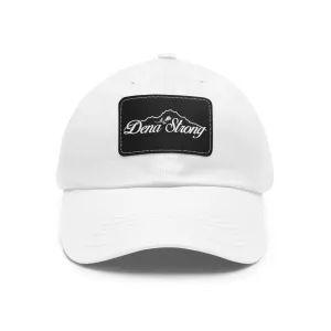 Dena Strong Leather Patch Dad Hat