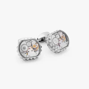 Diamond Giza Skeleton Cufflinks