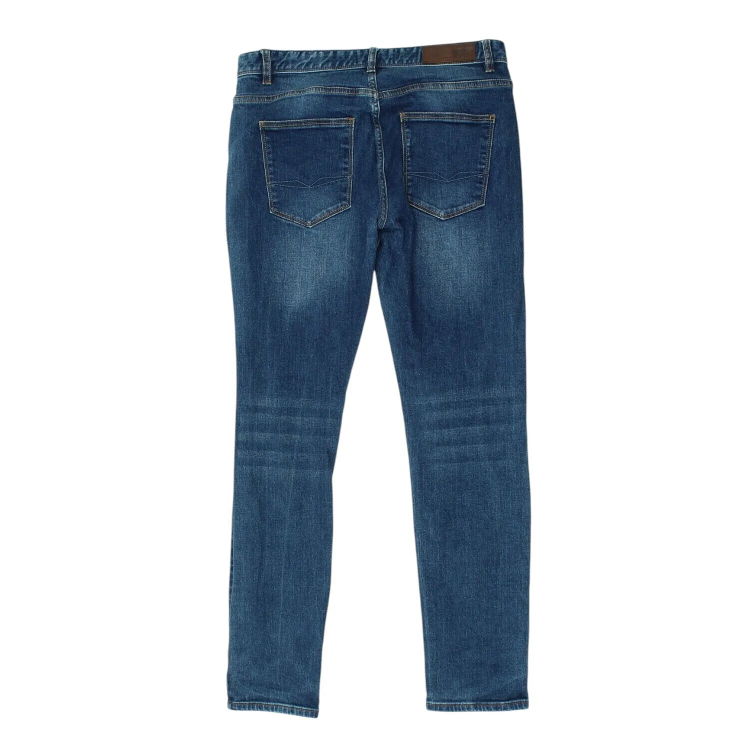 Diesel Mens Slim Jeans | Vintage Blue High End Luxury Casual Designer Denim