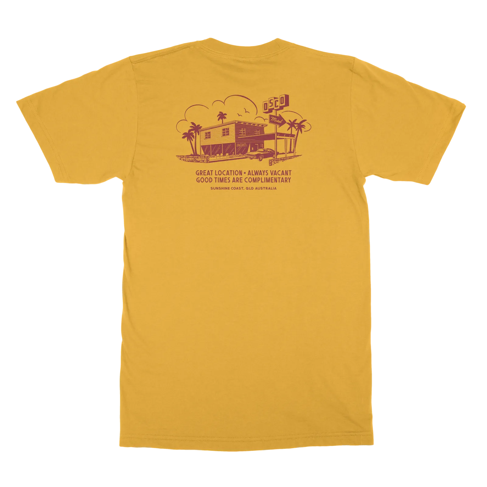 DSCO tee SS - Motel Gold