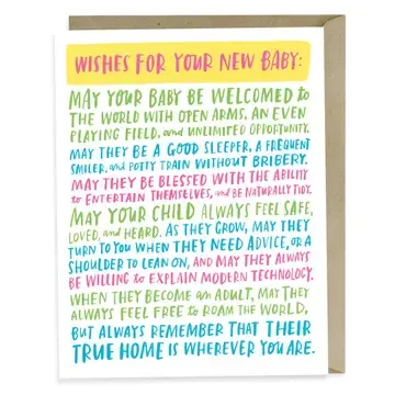 Em & Friends: Wishes for Your New Baby