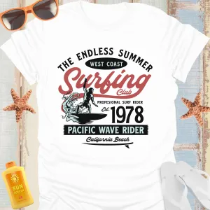 Endless Summer California Surf Tshirt Vintage Style