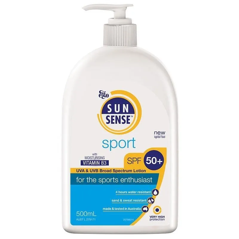 [Expiry: 10/2024] EGO SunSense Sport Pump SPF50  500mL