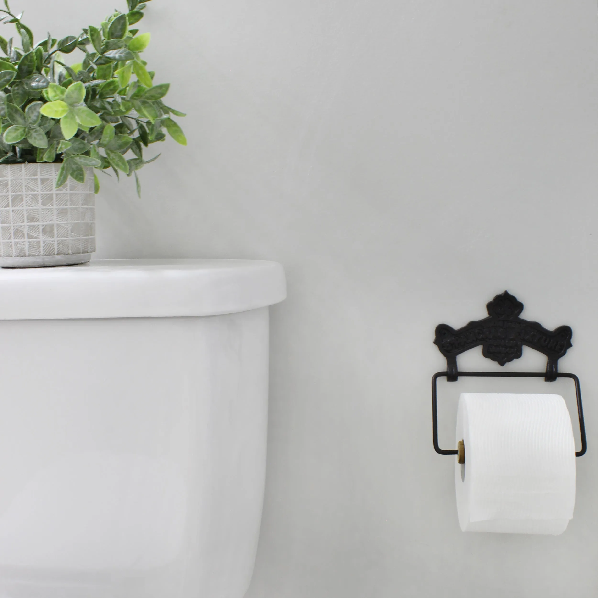 Farmhouse Cast Iron Toilet Paper Holder (Case of 50)