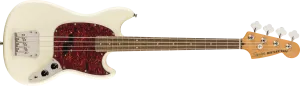 Fender Squier Player Classic Vibe '60s Mustang® Bass - Olympic White *Includes Deluxe Setup!