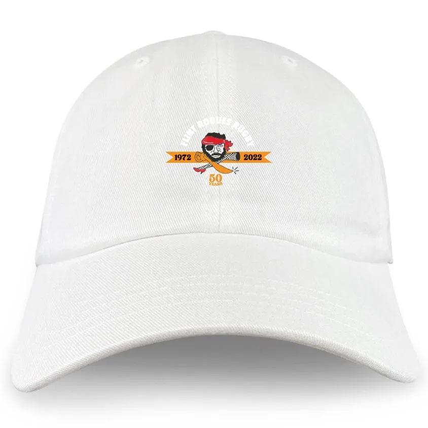 Flint Rogues Adult Low-Profile Cotton Twill Dad Cap
