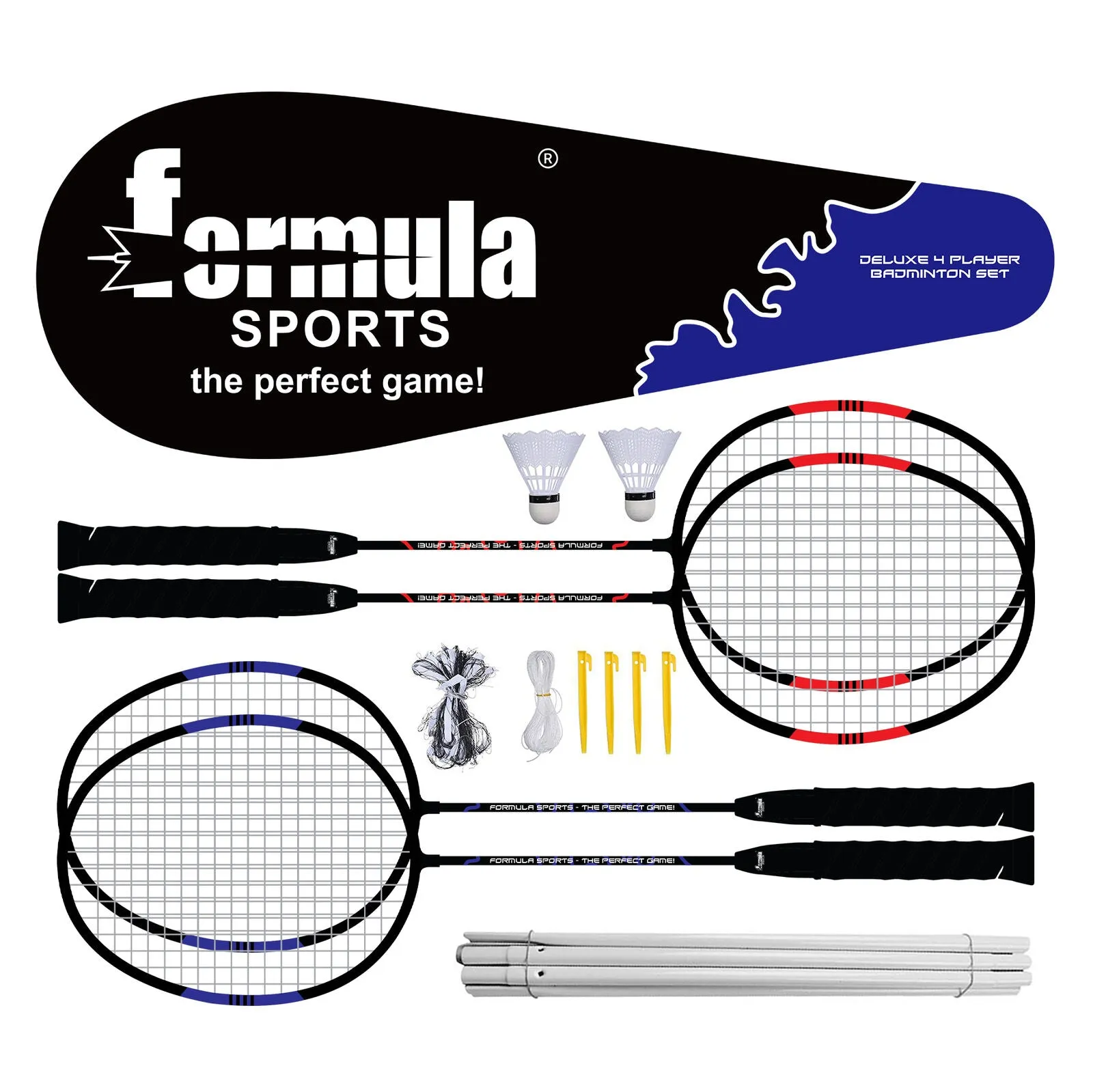 Formula Sports Badminton Deluxe 4 Player
