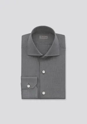 Fossil Grey Cotton Jersey Shirt