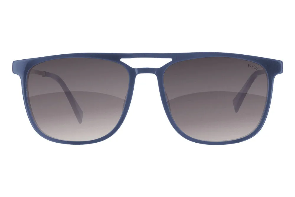 Fuse Long Point Sunglasses | Gloss Blue