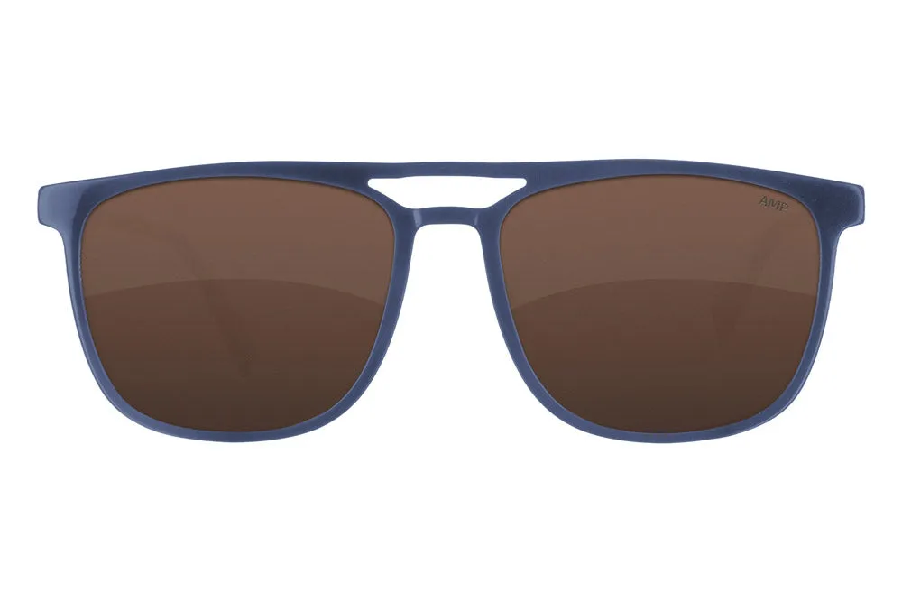 Fuse Long Point Sunglasses | Gloss Blue