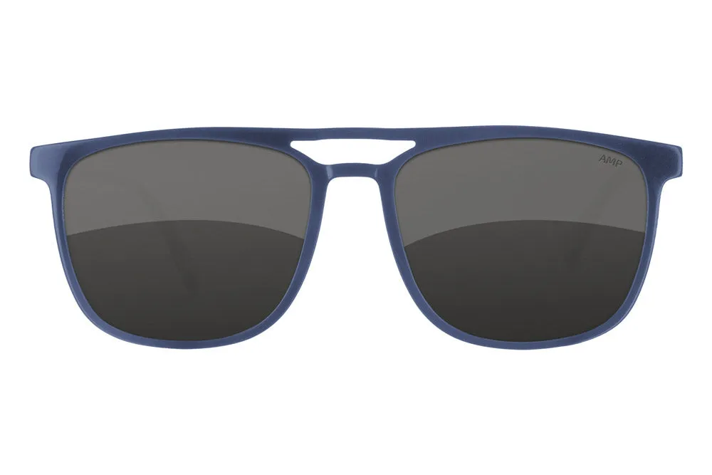 Fuse Long Point Sunglasses | Gloss Blue