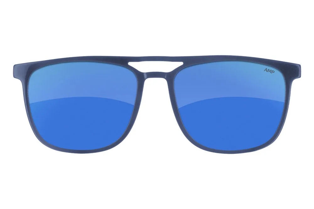 Fuse Long Point Sunglasses | Gloss Blue