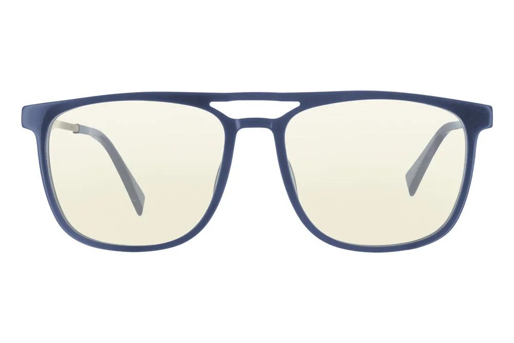 Fuse Long Point Sunglasses | Gloss Blue