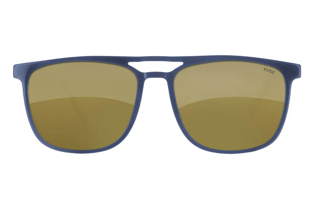 Fuse Long Point Sunglasses | Gloss Blue