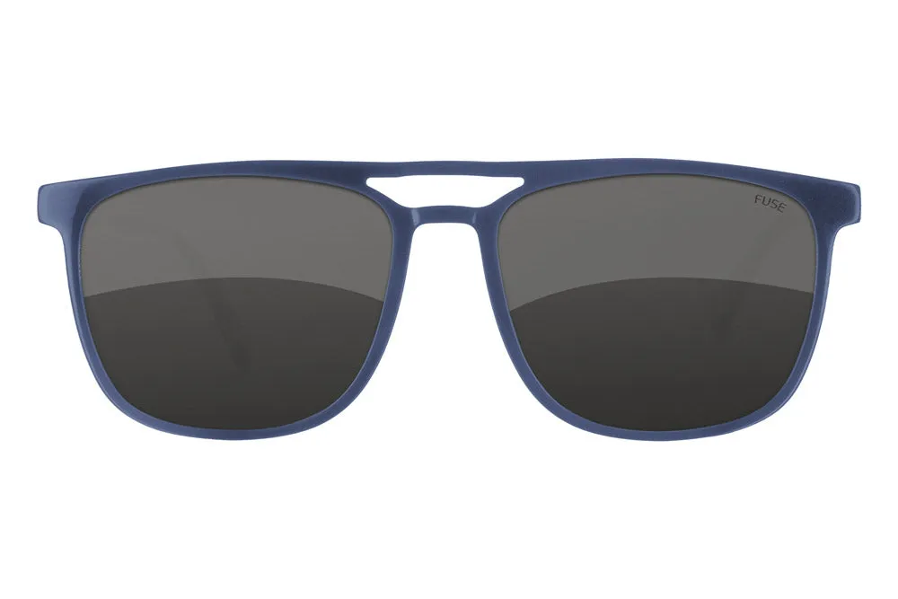 Fuse Long Point Sunglasses | Gloss Blue