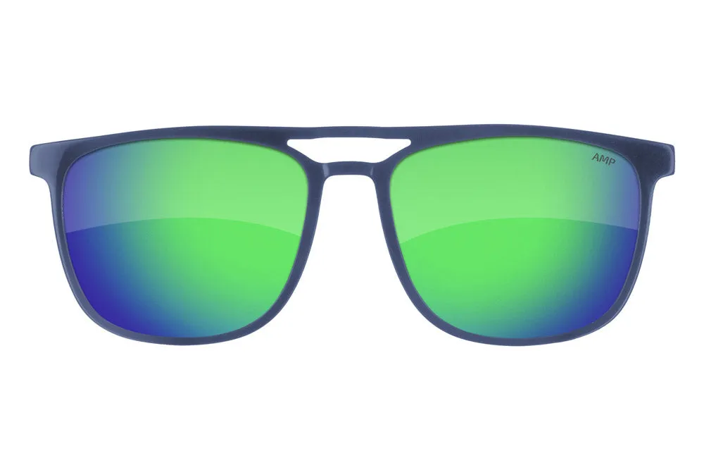 Fuse Long Point Sunglasses | Gloss Blue