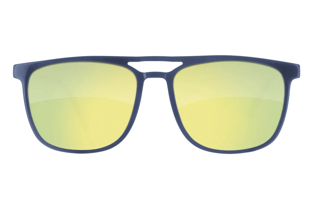 Fuse Long Point Sunglasses | Gloss Blue