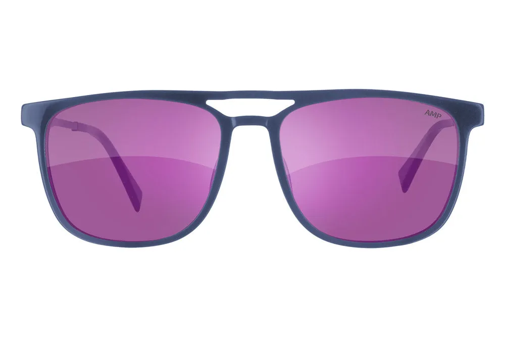 Fuse Long Point Sunglasses | Gloss Blue