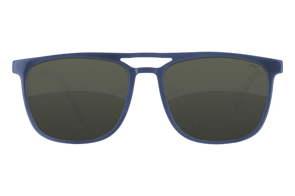 Fuse Long Point Sunglasses | Gloss Blue