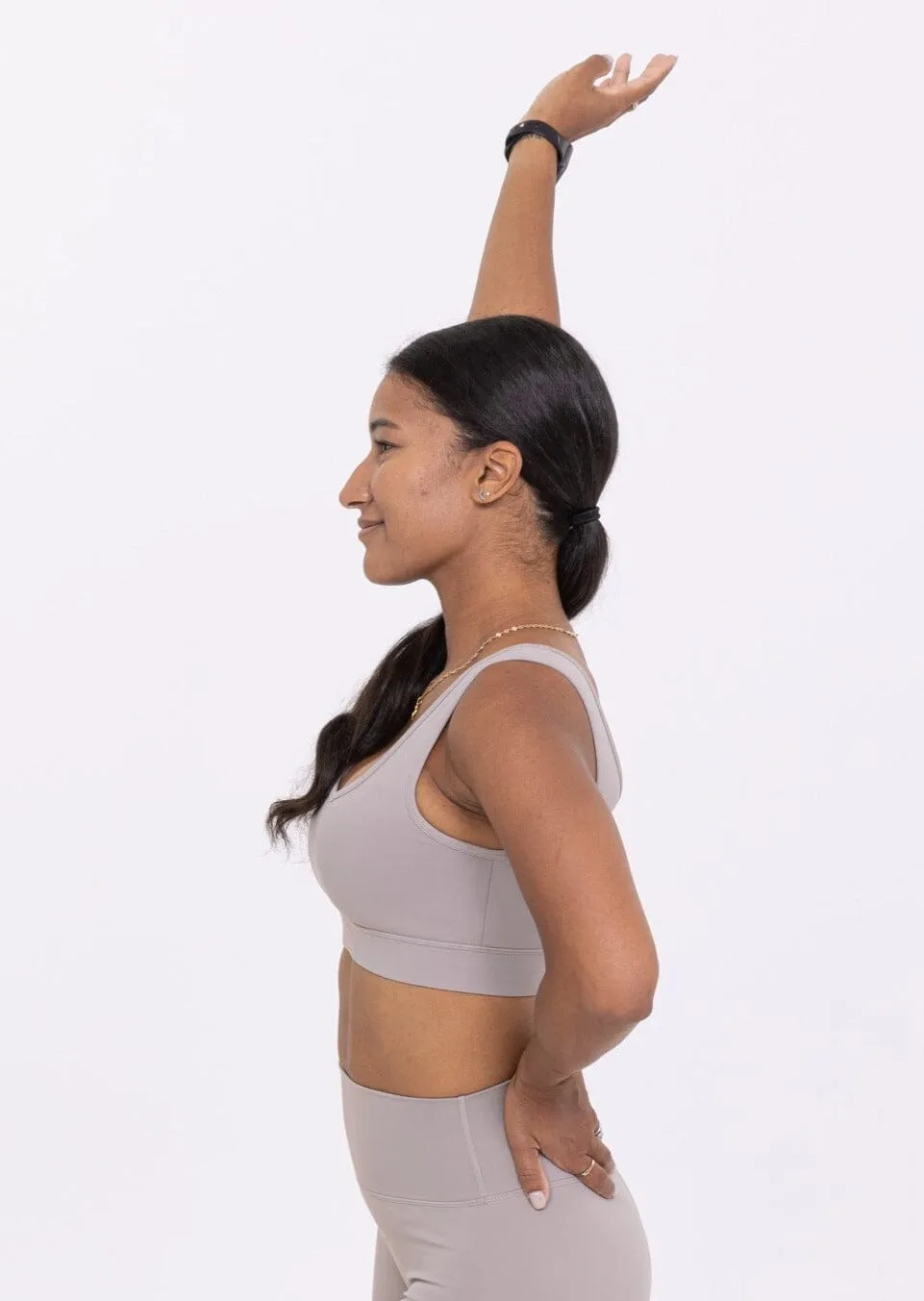 Gaya Sports Bra Taupe