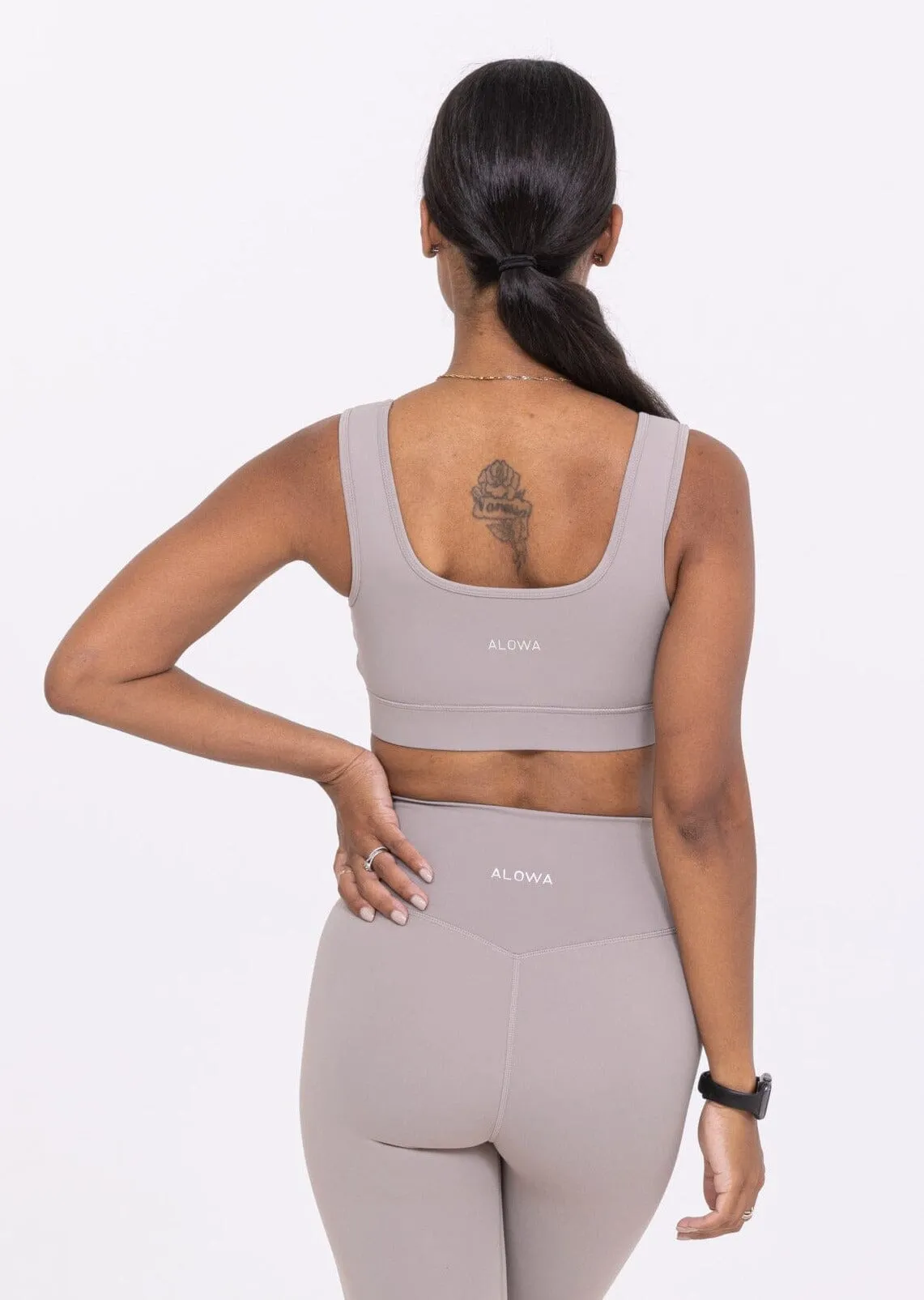 Gaya Sports Bra Taupe