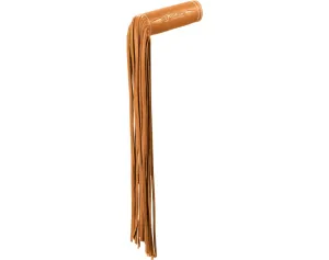 Genuine Leather Handlebar Grip Wraps with Fringe in Desert Tan, Pair - 2879553-05