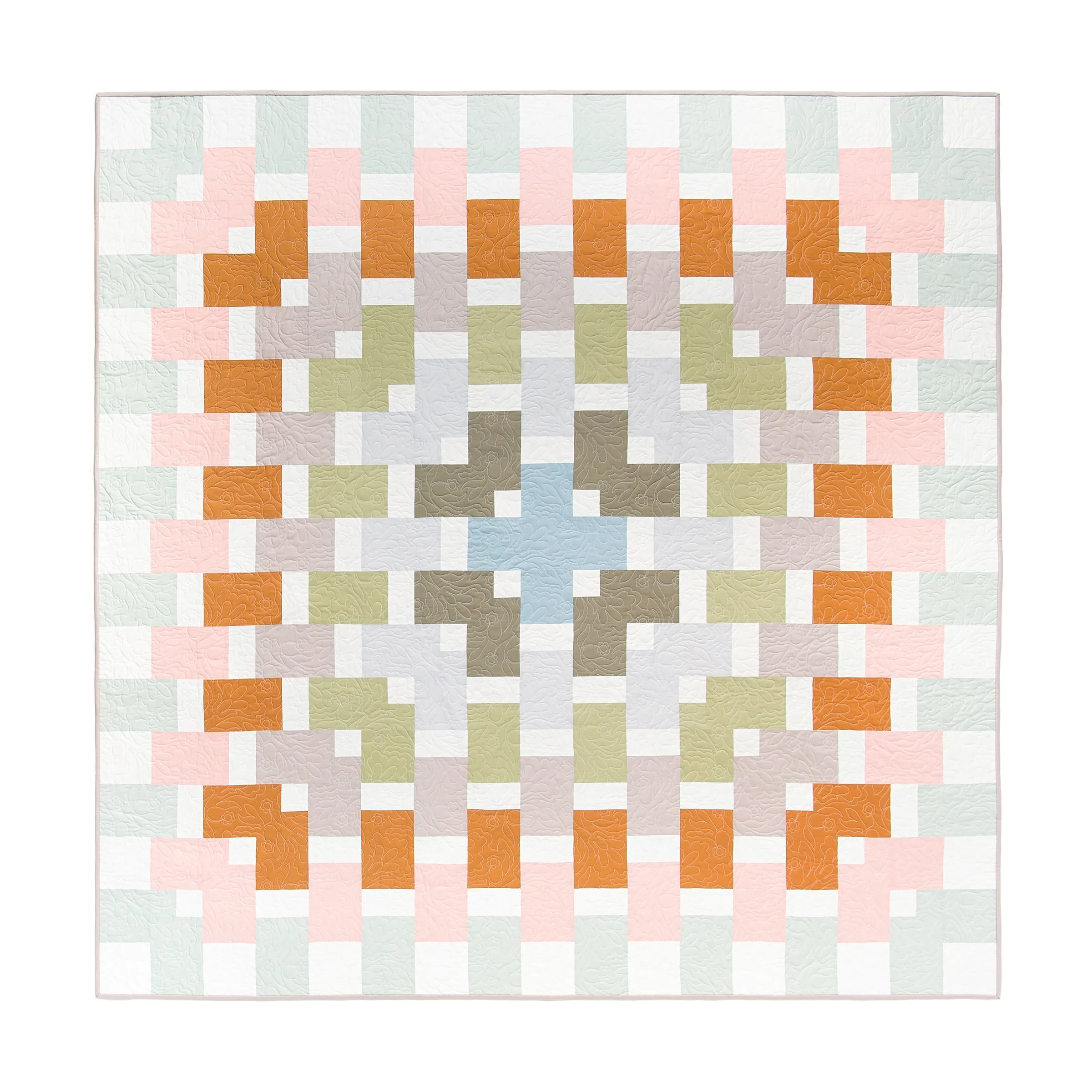 Geo Weaver quilt pattern by Lindsey Neill