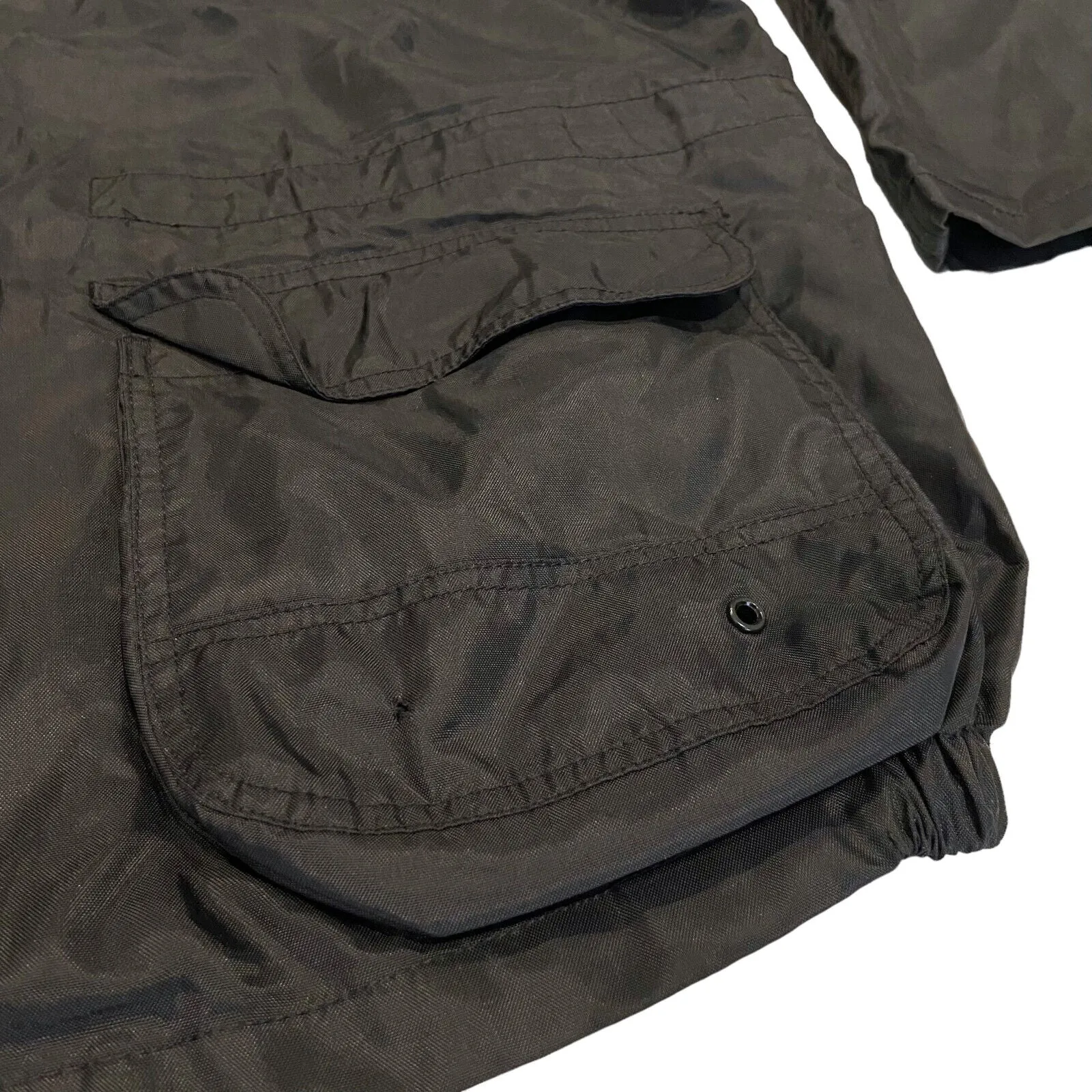 Gianfranco Ferre Rain Jacket | Vintage Mens High End Luxury Designer Black Coat