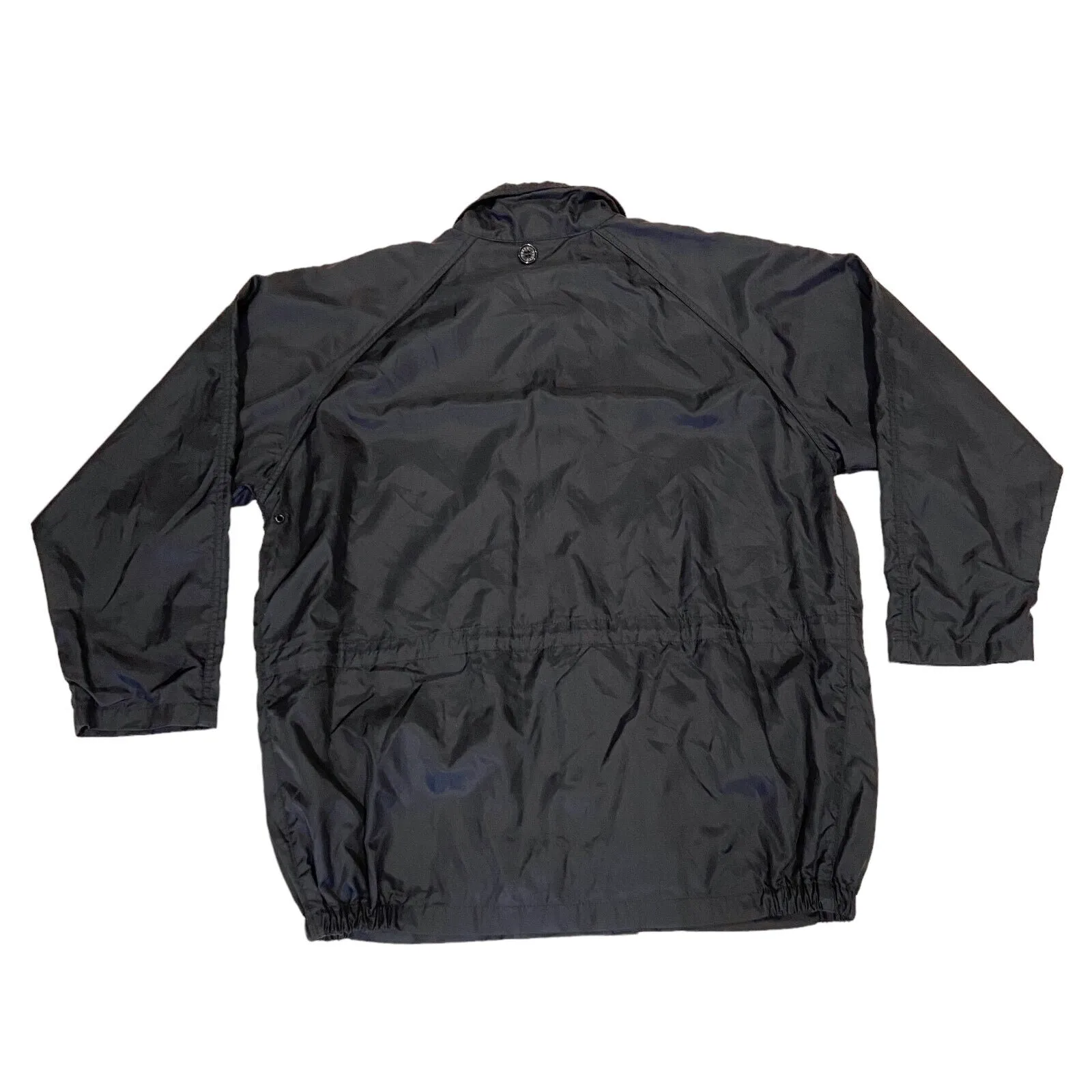 Gianfranco Ferre Rain Jacket | Vintage Mens High End Luxury Designer Black Coat