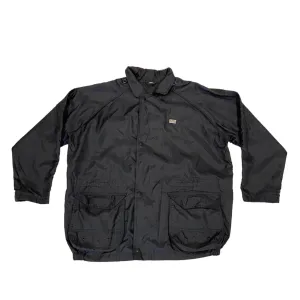 Gianfranco Ferre Rain Jacket | Vintage Mens High End Luxury Designer Black Coat