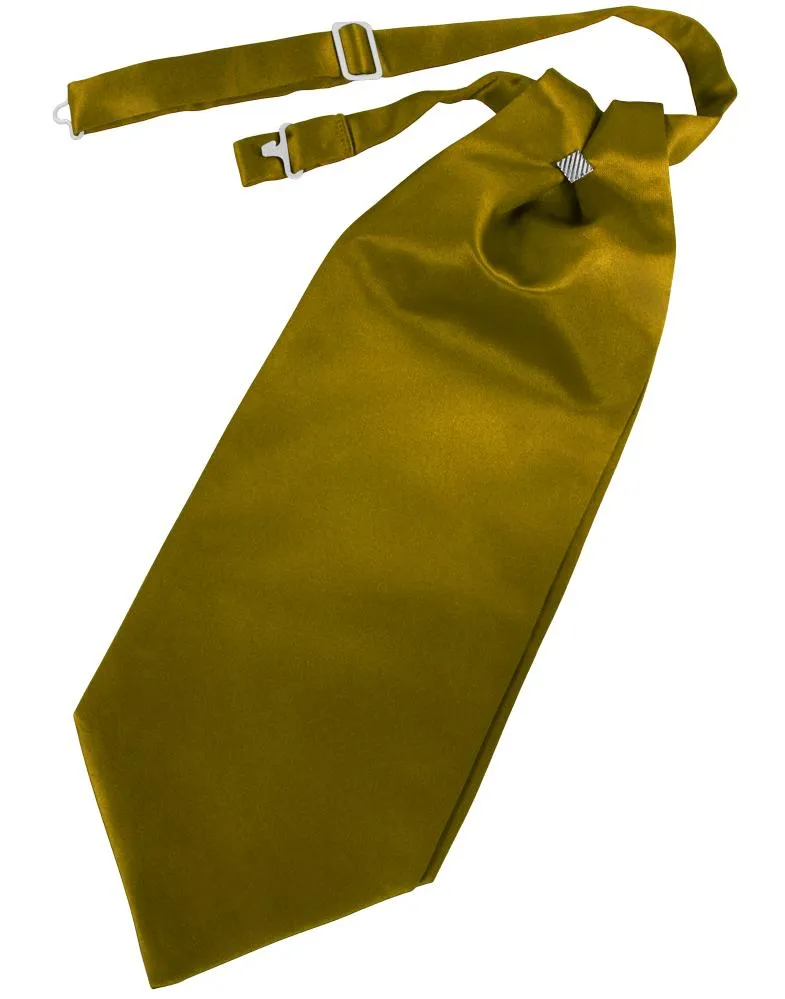 Gold Luxury Satin Cravat