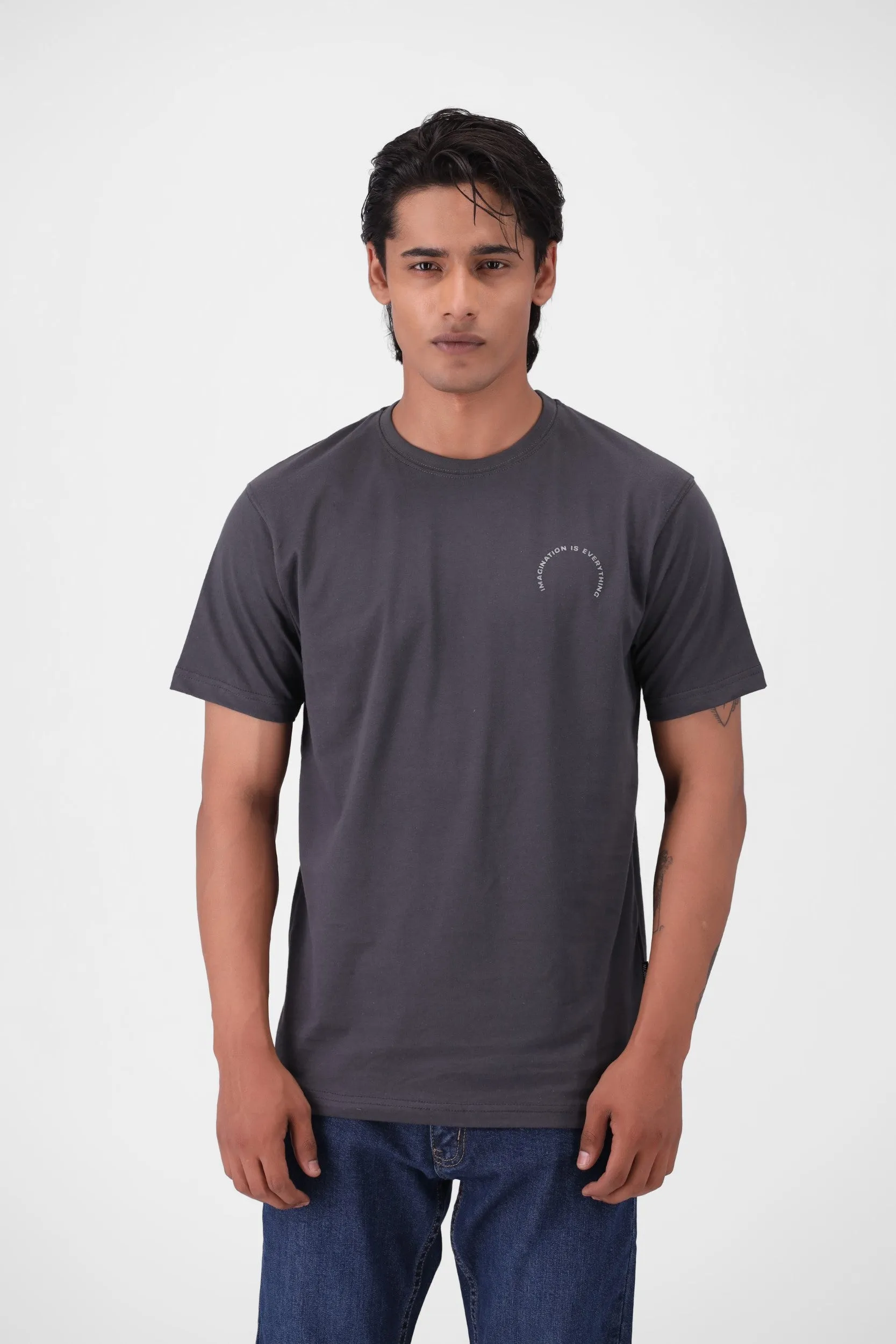 Grey Graphic T-Shirt