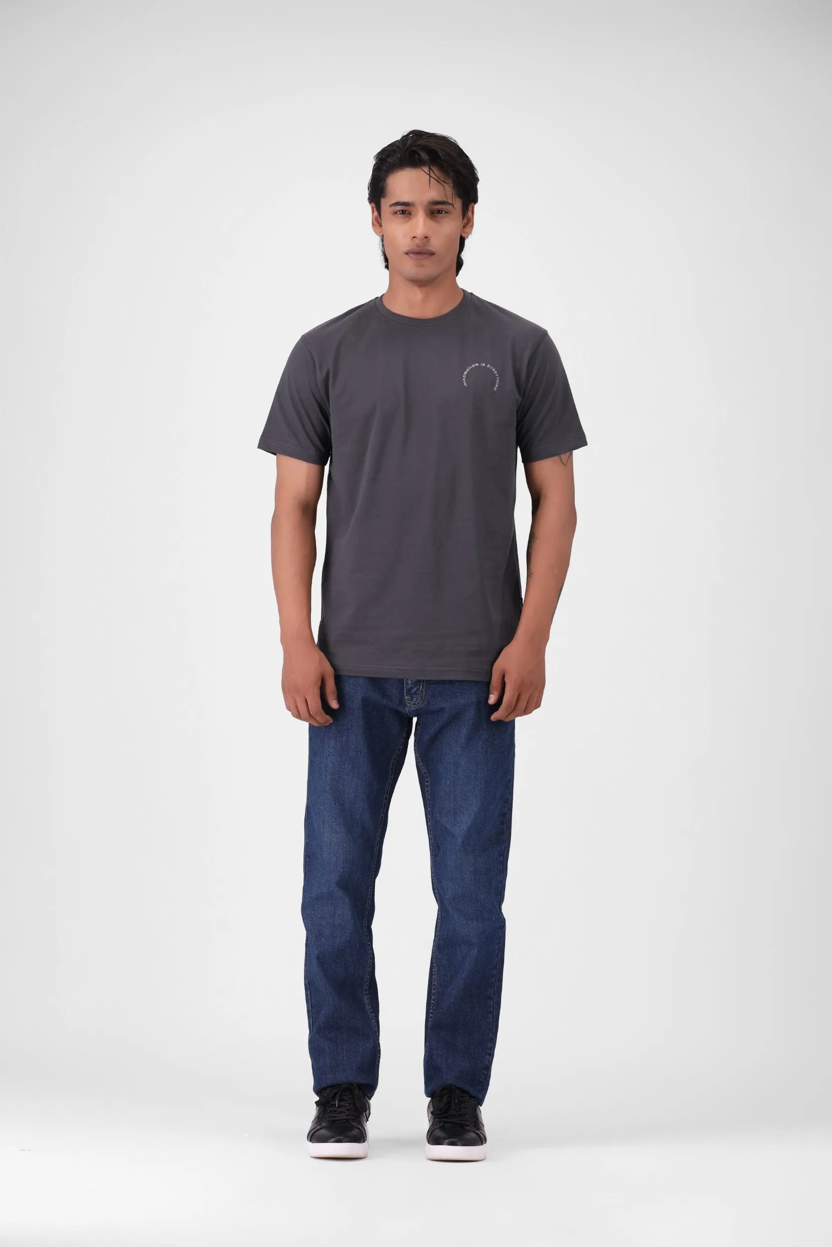 Grey Graphic T-Shirt