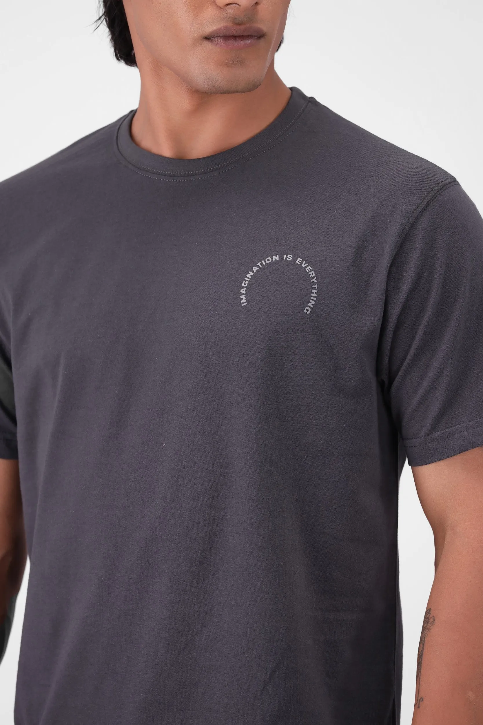 Grey Graphic T-Shirt