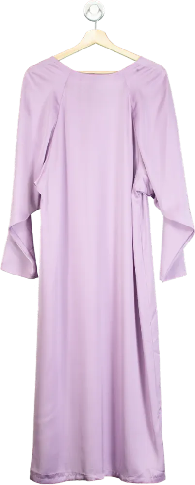 H&M Lilac Long Sleeve Dress UK S