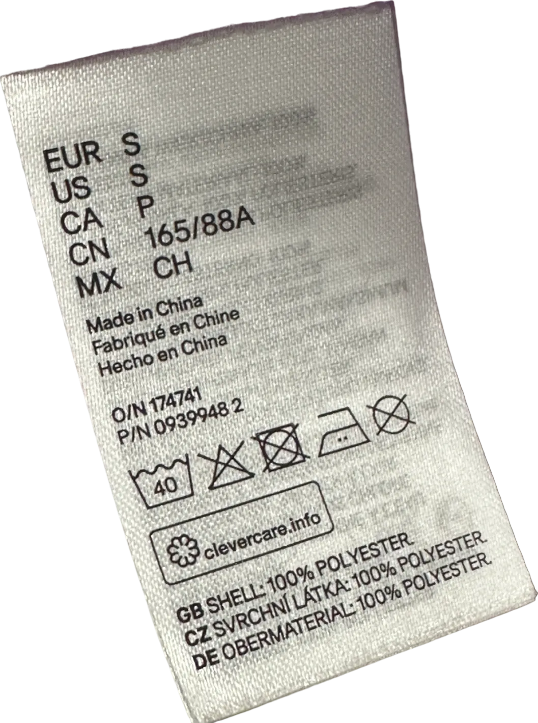 H&M Lilac Long Sleeve Dress UK S